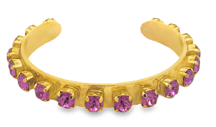 Tova Kelly Cuff-Dark Rose