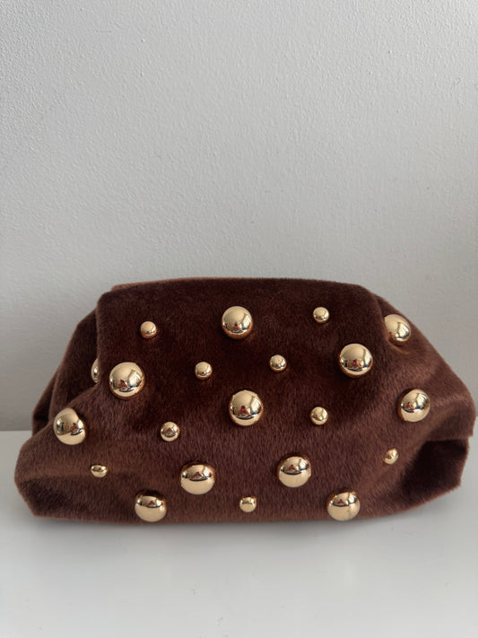 Brown Clutch